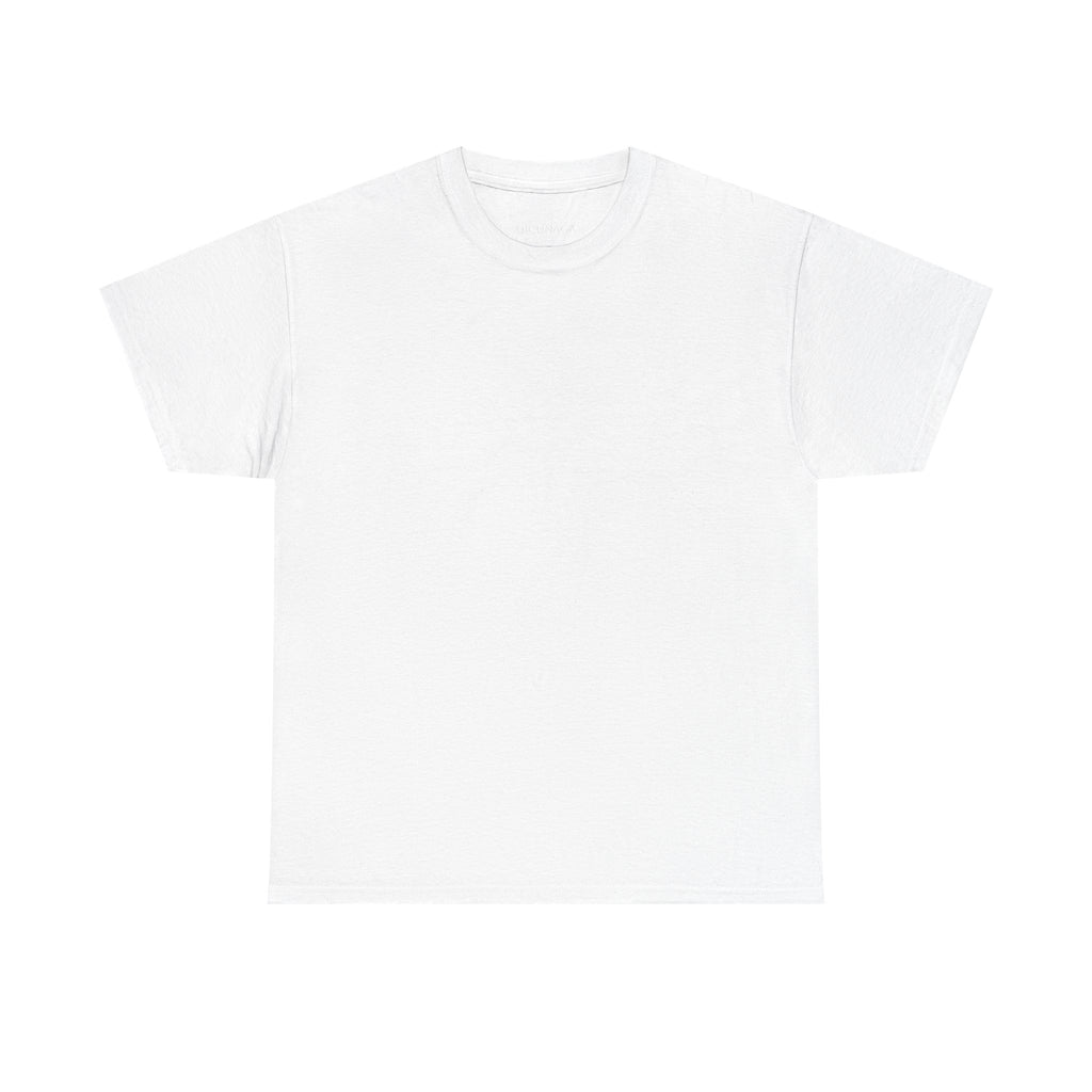 white tee