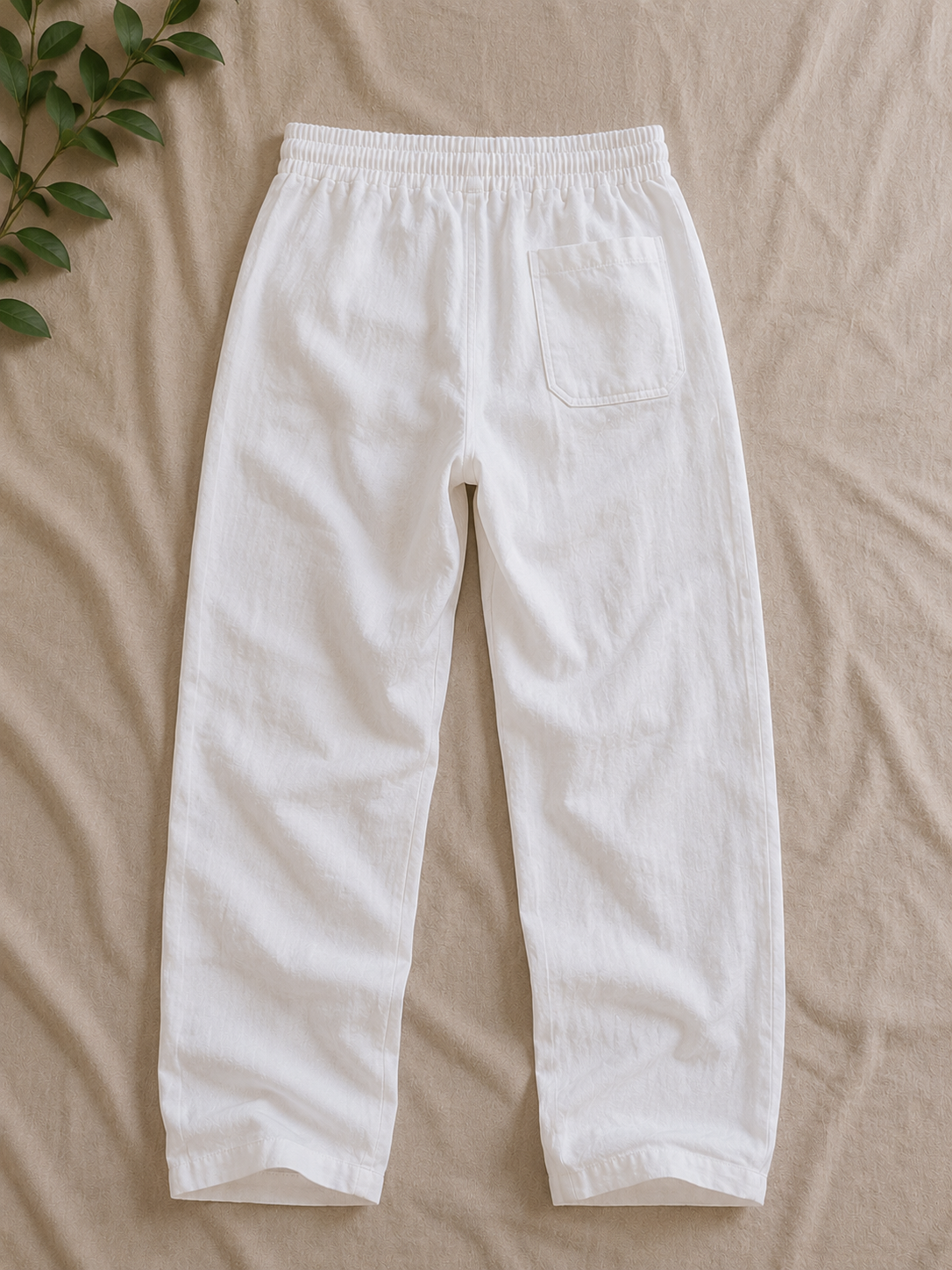Linen cotton pants