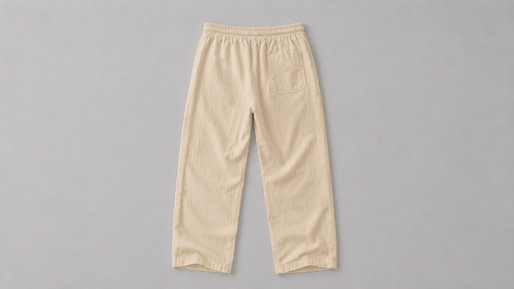 Linen cotton pants