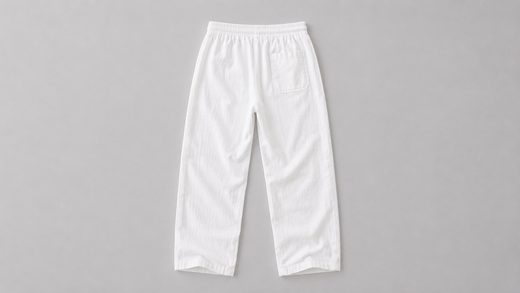 Linen cotton pants