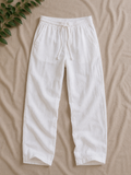 Linen cotton pants