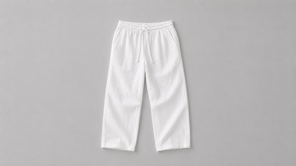 Linen cotton pants