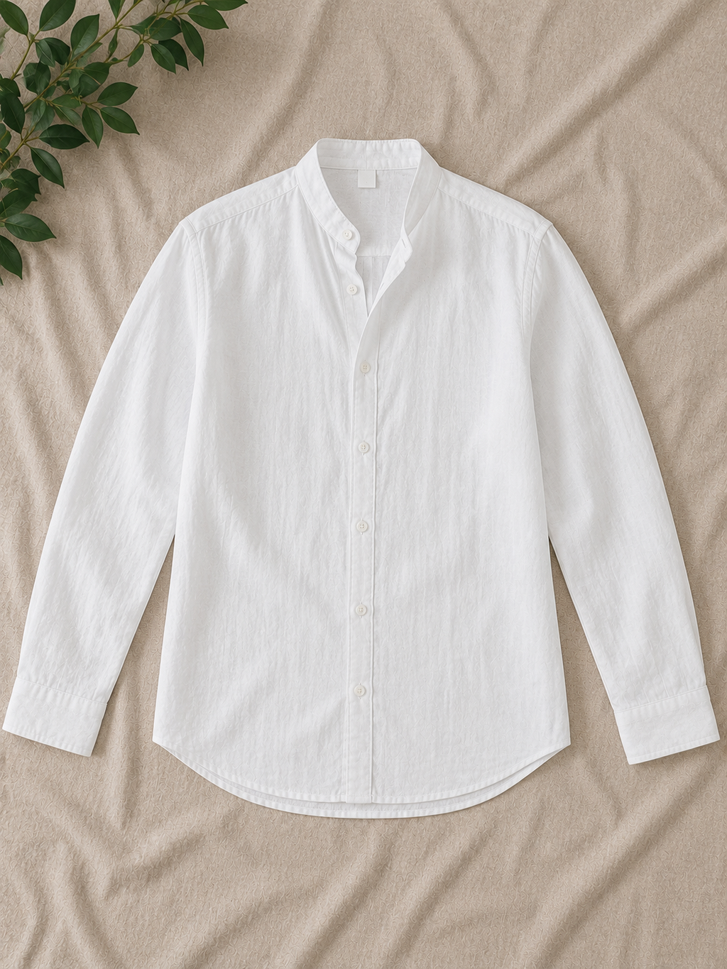 Linen cotton long sleeve