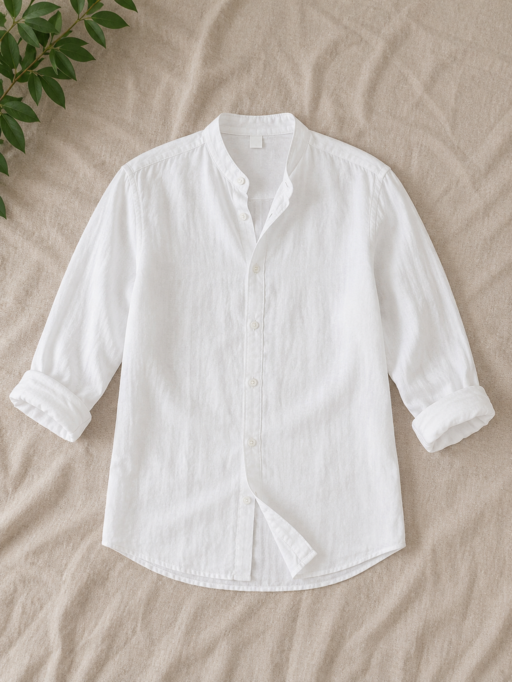 Linen cotton long sleeve