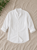 Linen cotton long sleeve