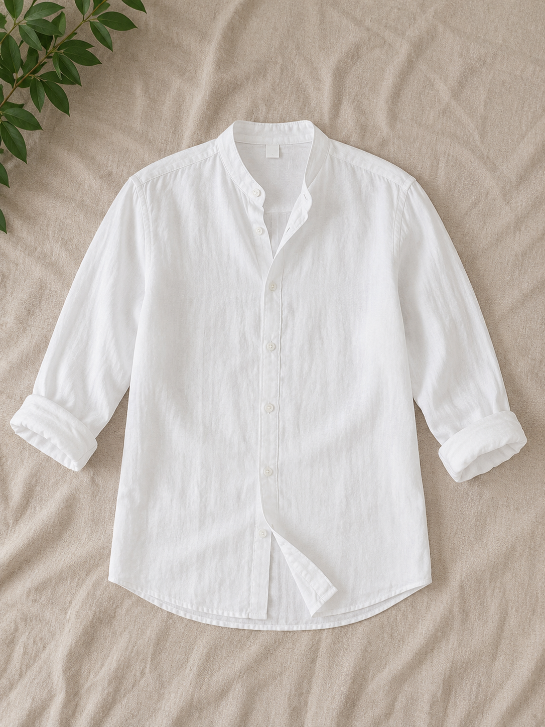 Linen cotton long sleeve