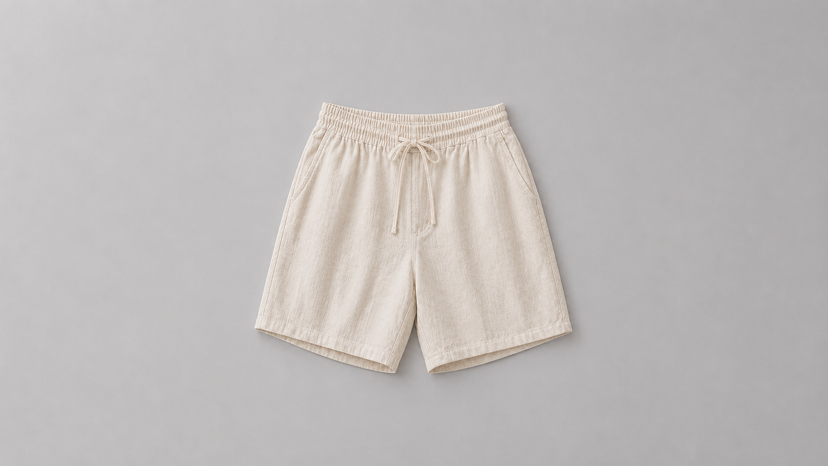 Linen cotton shorts