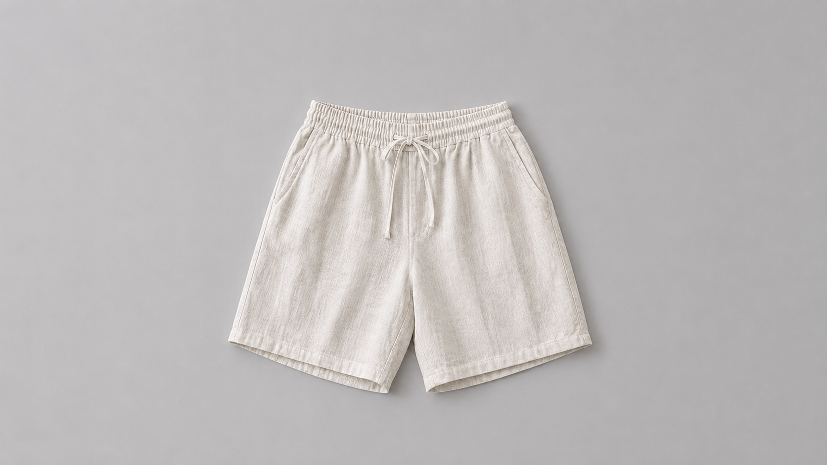 Linen cotton shorts